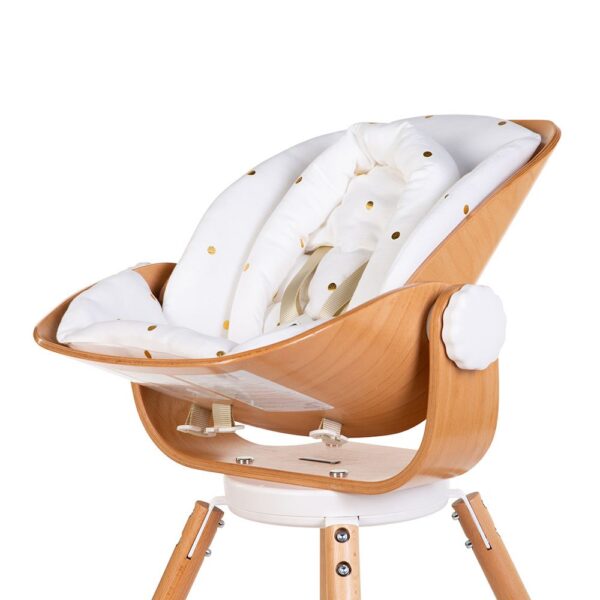 Childhome - EVOLU перница за столче за новороденче - GOLD DOTS